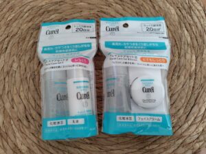 キュレルトライアルセット乳液とクリーム