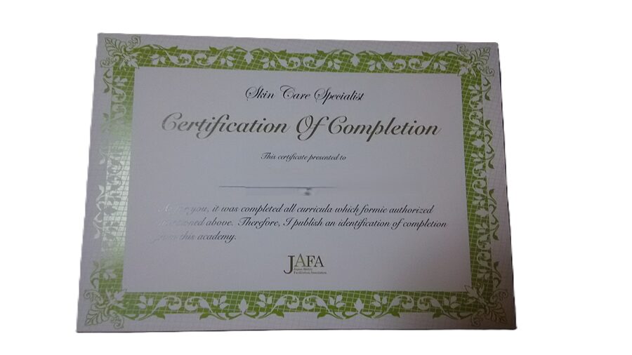 スキンケアスペシャリスト